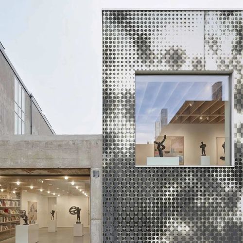 Aluminium-Verblendplatte - CORTEN MESH - Tecnografica Italian Wallcoverings - für Fassaden / für Renovierung / matt