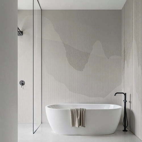 Verkleidungs-Dekorplatte - ECHO - Tecnografica Italian Wallcoverings - wandmontiert / Aluminium / satinierte Oberfläche