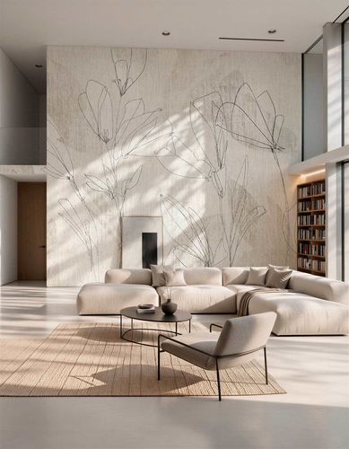 Tapete / minimalistisches Design - FILO - Tecnografica Italian Wallcoverings - Glasfaser / Zellulosefaser / PVC