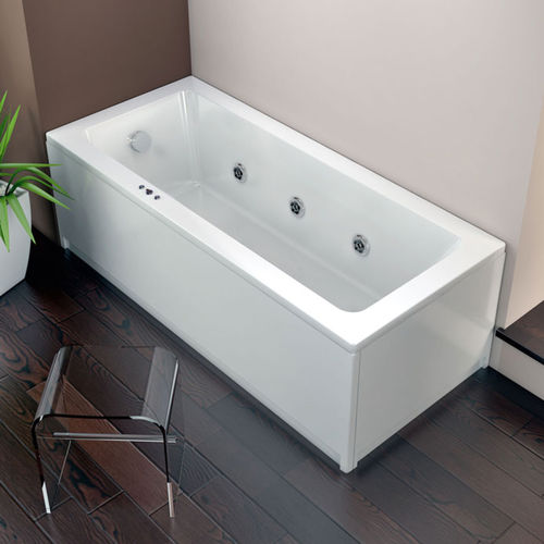 Freistehende Badewanne - CENTO - THERMO DESIGN - Glasfaser / Acryl / Massage