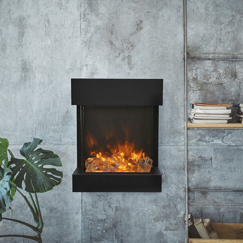 Elektrokamin - CUBE 2025WM - Amantii - modern / geschlossene