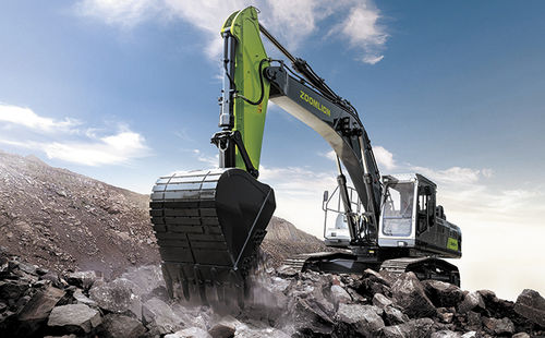 Bagger auf Raupen - ZE490EK-10 - Zoomlion International Trade Co., Ltd. - für Baustelle / zum Laden