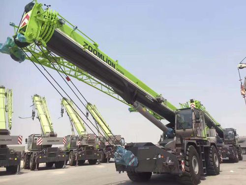 Hydraulikkran - ZRT850 - Zoomlion International Trade Co., Ltd. - mobil / mit Gummireifen / für Hubanwendungen