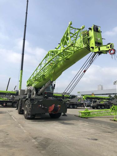 Hydraulikkran - ZRT1100 - Zoomlion International Trade Co., Ltd. - mobil / mit Gummireifen / für Hubanwendungen