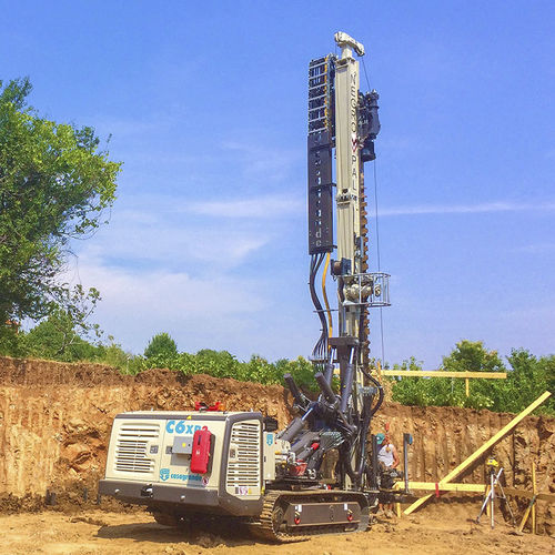 Dieselbetriebenes Bohrgerät - C6 XP-2 - CASAGRANDE - Foundation Division - drehbar / für Baustellen / auf Raupen