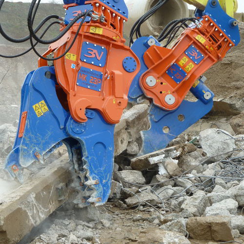 Abbruchzange für Beton - MK PREMIUM SERIES - Trevi Benne - für Bagger / für Primärabbruch / mit Leistungsmultiplikator