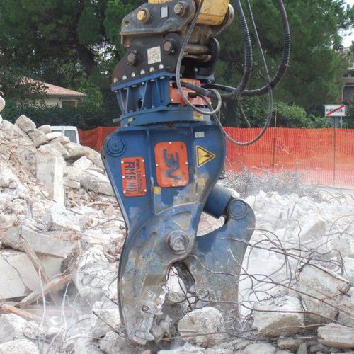 Hydraulische Abbruchzange - FR PREMIUM SERIES - Trevi Benne - für Beton / zum Häckseln / für Primärabbruch