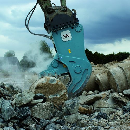 Abbruchzange für Beton - F SERIES - Trevi Benne - hydraulisch / für Primärabbruch