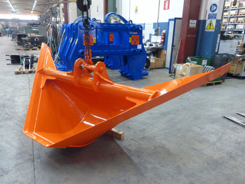 Trapezschaufel - V - Trevi Benne - für Hydraulikbagger / für Stein