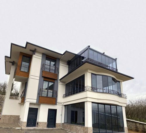 Glasfaltwand - GLOBALCON GLASS BALCONY - BKS balcony glazing systems