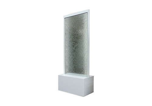 Glaswasserwand - MODULE - Artaqua - selbsttragend / Edelstahl rostfrei