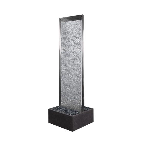 Selbsttragende Wasserwand - NET COLUMN  - Artaqua - Edelstahl rostfrei