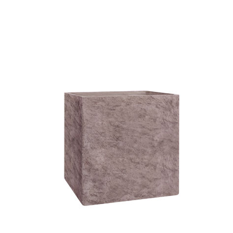 Naturstein-Pflanzkübel - CUBE  - Artaqua - quadratisch / modern / für öffentliche Bereiche