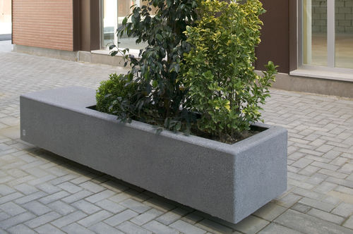 BetonPflanzkübel COMBI Mago Urban rechteckig / mit integrierter