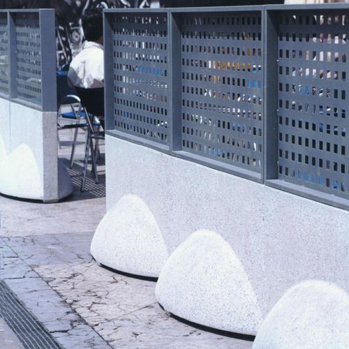 Schutzabsperrung - LIMITOT - Mago Urban - feststehend / Metall / Beton