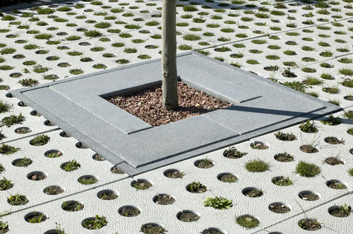 Quadratisches Baumgitter - MEKANO Q - Mago Urban - Beton