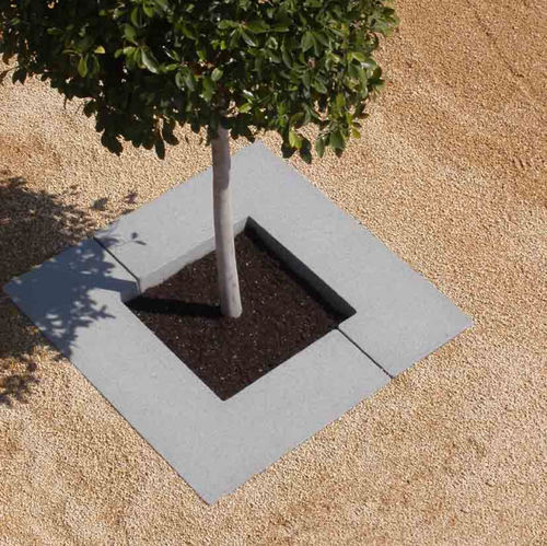 Rechteckiges Baumgitter - CAP I CUA - Mago Urban - Beton
