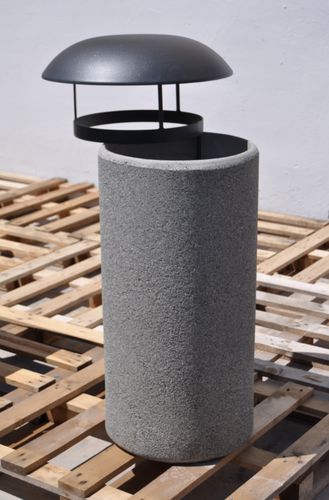 Park-Abfallbehälter - 375N | 378N - Mago Urban - Beton / mit Deckel / modern