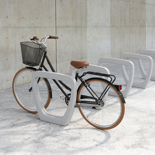 Bodenstehender Fahrradständer - Tube - Mago Urban - für öffentliche Bereiche / Beton / für professionellen Einsatz