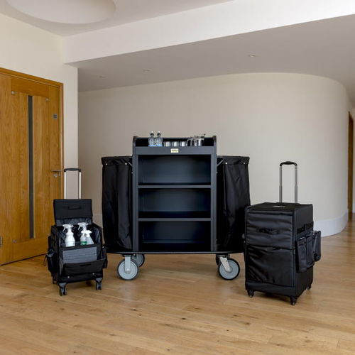 Reinigungswagen - 2010/ H1040/ 2103/ 2120 - Forbes Group Ltd - für Hotels / für Gewerbegebrauch / Stahl