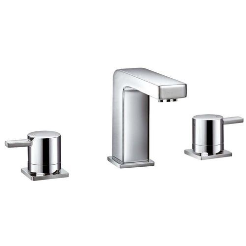 Zweigriffmischer für Waschtisch - 97053 - BIMINI - Grifería Clever - Aufsatz / verchromter Messing / für Badezimmer