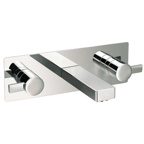 Zweigriffmischer für Waschtisch - 97054 - BIMINI - Grifería Clever - Einbau / verchromter Messing / für Badezimmer