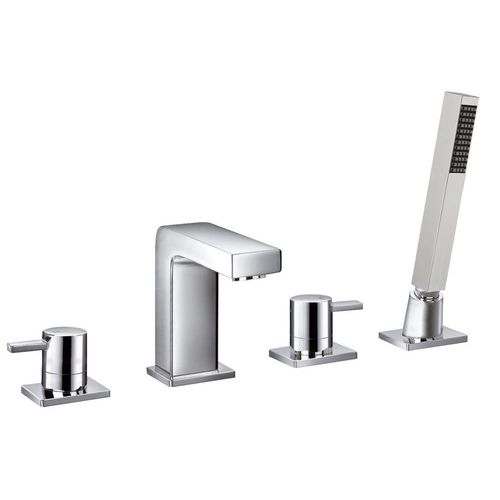 Zweigriffmischer für Duschen - 97060 - BIMINI - Grifería Clever - für Badewanne / Aufsatz / verchromter Messing
