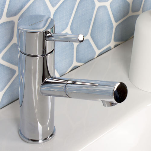 Einhebelmischer für Waschtisch - 93510 - CAIMAN URBAN - Grifería Clever - Aufsatz / verchromter Messing / für Badezimmer