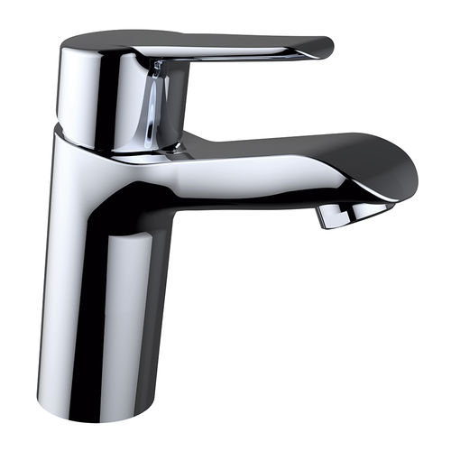 Einhebelmischer für Waschtisch - 99326 - S12 ELEGANCE - Grifería Clever - Aufsatz / verchromter Messing / für Badezimmer