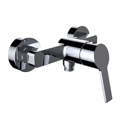 Einhebelmischer für Dusche - 99831 - S12 XTREME - Grifería Clever - wandmontiert / verchromter Messing / für Badezimmer