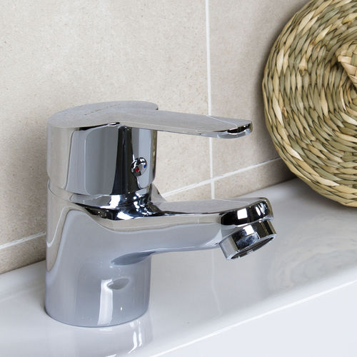 Einhebelmischer für Waschtisch - 98330 - S12 URBAN - Grifería Clever - Aufsatz / verchromter Messing / für Badezimmer