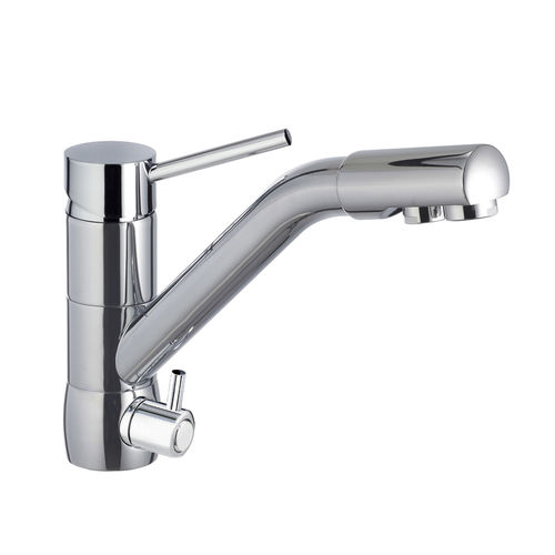 Aufsatz-Einhebelmischer - 98760 - CAIMAN URBAN - Grifería Clever - verchromter Messing / für Küche / 1-Loch
