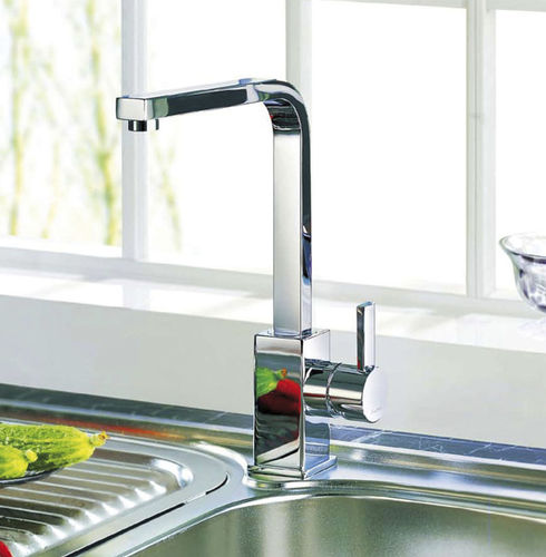 Aufsatz-Einhebelmischer - 97046 - BIMINI - Grifería Clever - verchromter Messing / für Küche / 1-Loch