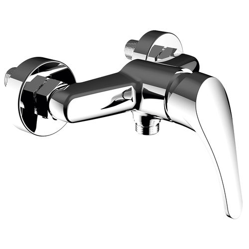 Einhebelmischer für Dusche - 60511 - PANAM EVO URBAN - Grifería Clever - wandmontiert / verchromter Messing / für Badezimmer