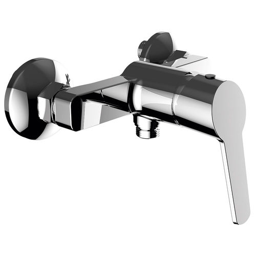 Einhebelmischer für Dusche - 60531 - PANAM EVO XTREME  - Grifería Clever - wandmontiert / verchromter Messing / für Badezimmer