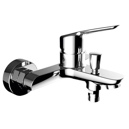 Einhebelmischer für Dusche - 60544 - PANAM EVO ELEGANCE - Grifería Clever - für Badewanne / wandmontiert / verchromter Messing
