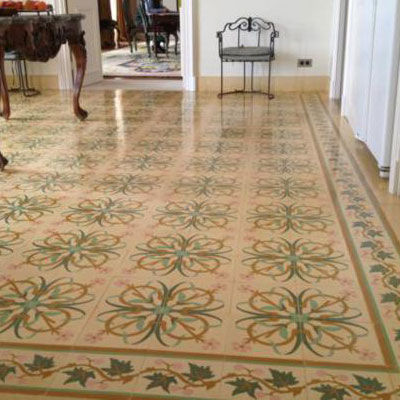 Zementfries - 168C - Mosaics Torra | Cement Tiles - Boden