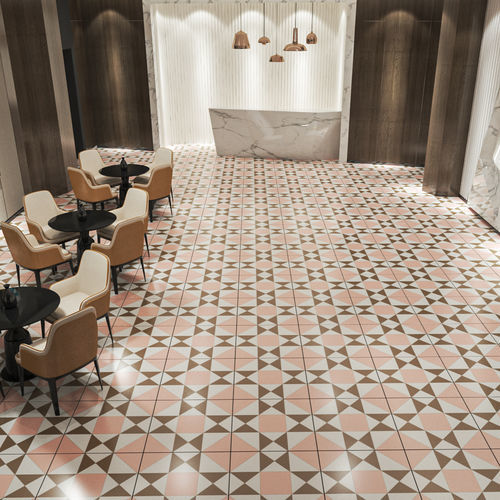 Zementmosaikfliese - H200 - Mosaics Torra | Cement Tiles - texturiert / für den Innenraum / für Badezimmer