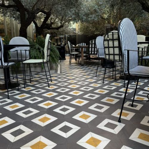 Zementmosaikfliese - TORRASTONE® - Mosaics Torra | Cement Tiles - glatt / für den Innenraum / für Außenbereich