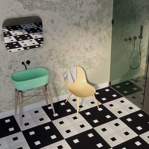 Matte Zementfliese - SANT ANDREU - Mosaics Torra | Cement Tiles - für den Innenraum / für Außenbereich / für Badezimmer