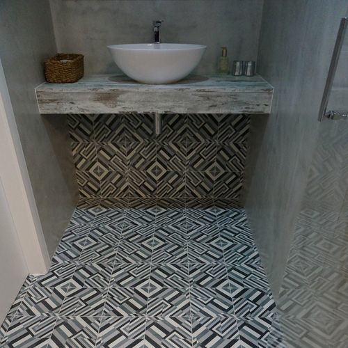 Zement-Zementfliese - GUINARDÓ - Mosaics Torra | Cement Tiles - matt / für den Innenraum / für Badezimmer