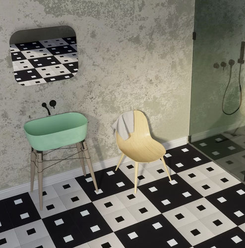 Matte Zementfliese - VELLA - Mosaics Torra | Cement Tiles - für den Innenraum / für Badezimmer / für Wohnzimmer