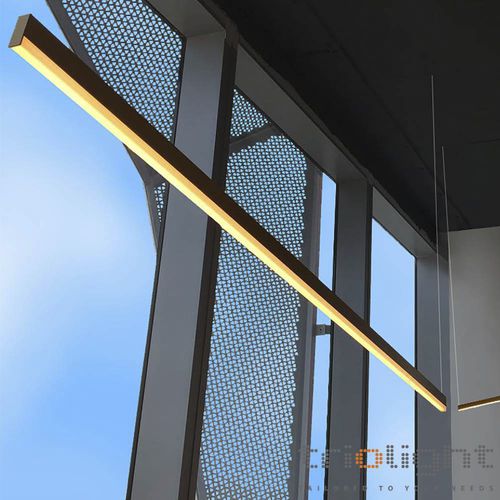 Beleuchtungsprofil für Aufbau - AERIS - Triolight - Einbau / hängend / bodenstehend