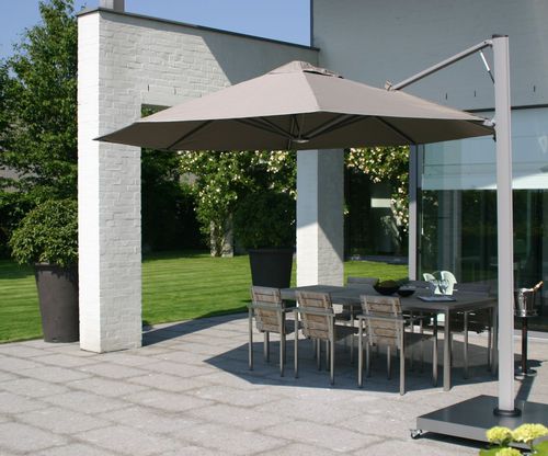 Quadratischer Sonnenschirm - Prostor P7 - Van Hoof - rund / Ampel / schwenkbar