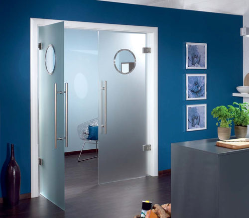 Scharnier für Glastür - AV DOORS - ALLIAVERRE - Metall / modern