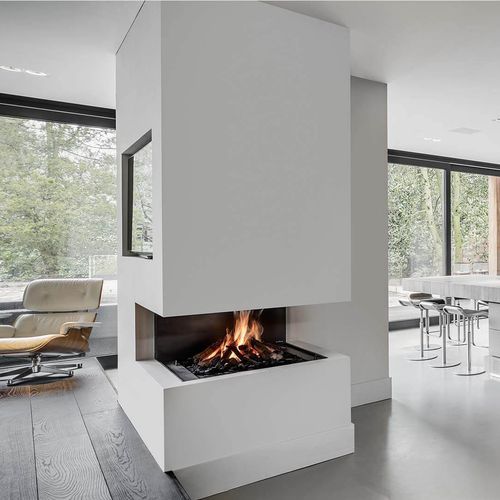 Gaskamin - SPECIAL 12 - boley - modern / offene Feuerstelle / Zentral