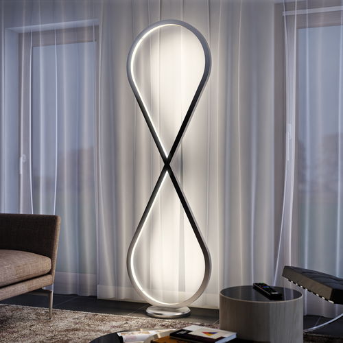 Stehleuchte - INFINITY IN FLOOR - Oleant Lighting - Aluminium / Polycarbonat / modern