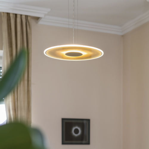 Hängelampe - BLASS PINNACLE - Oleant Lighting - Aluminium / Messing / Glas