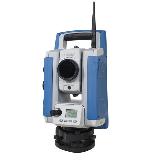 Totalstation mit Reflektor - FOCUS 35 - Spectra precision - Roboter / horizontal / motorisiert