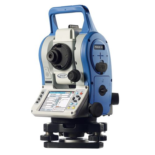 Reflektorlose Totalstation - FOCUS 8 - Spectra precision - mit Reflektor / automatisch / Bluetooth
